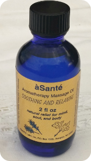 àSanté massage oil